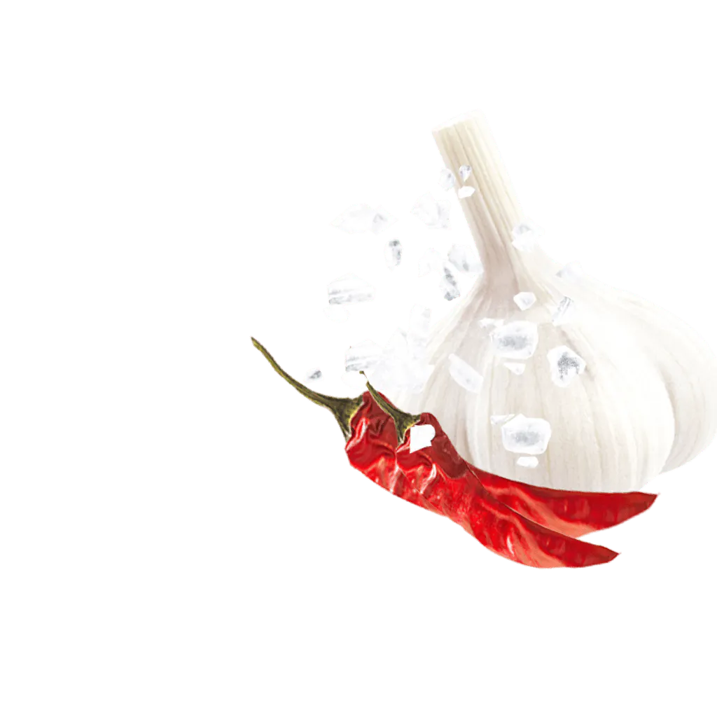 Salz Meersalz Chili Knoblauch Kotanyi Detail Edit