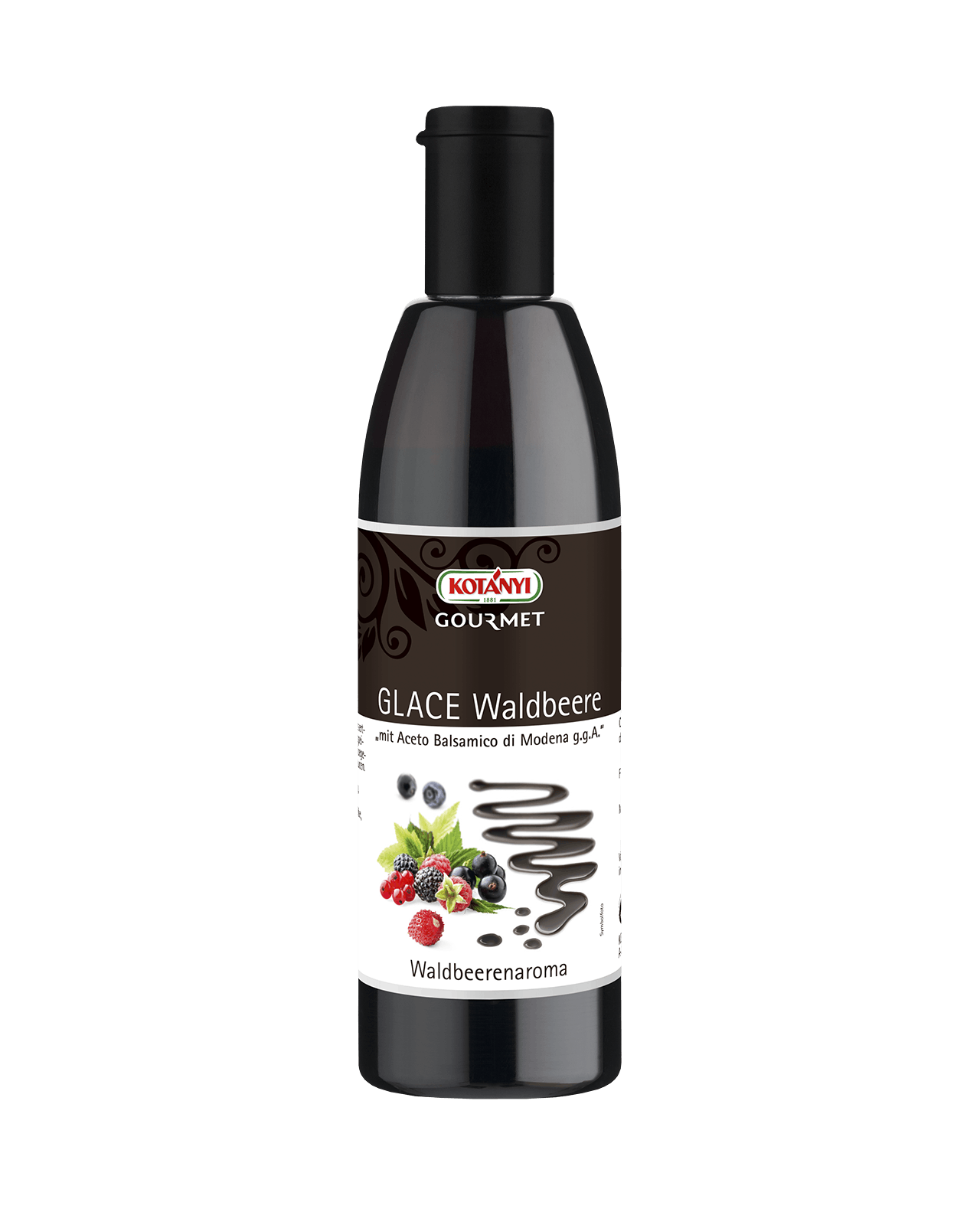 226101 Kotanyi Balzamicna Glazura Gozdni Sadezi B2b Bottle 250ml