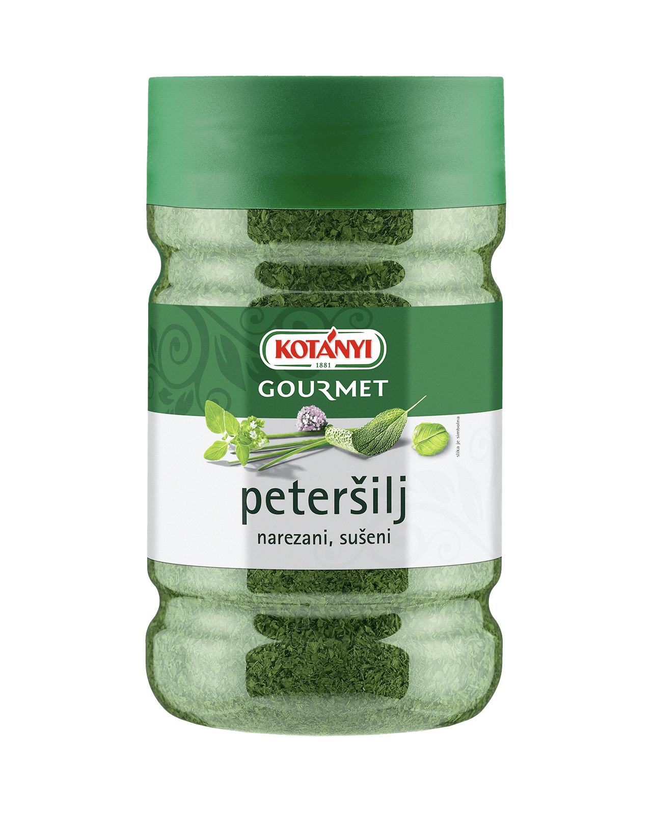 24560601 Kotanyi Petersilj B2b Jar 1200ccm