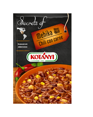345406 Kotanyi Secrets Of Mehika Chilli Con Carne B2c Pouch