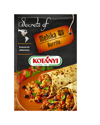 350006 Kotanyi Secrets Of Mehika Burrito B2c Pouch