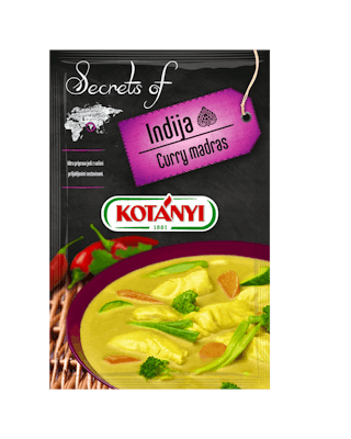 355006 Kotanyi Secrets Of Indija Curry Madras B2c Pouch