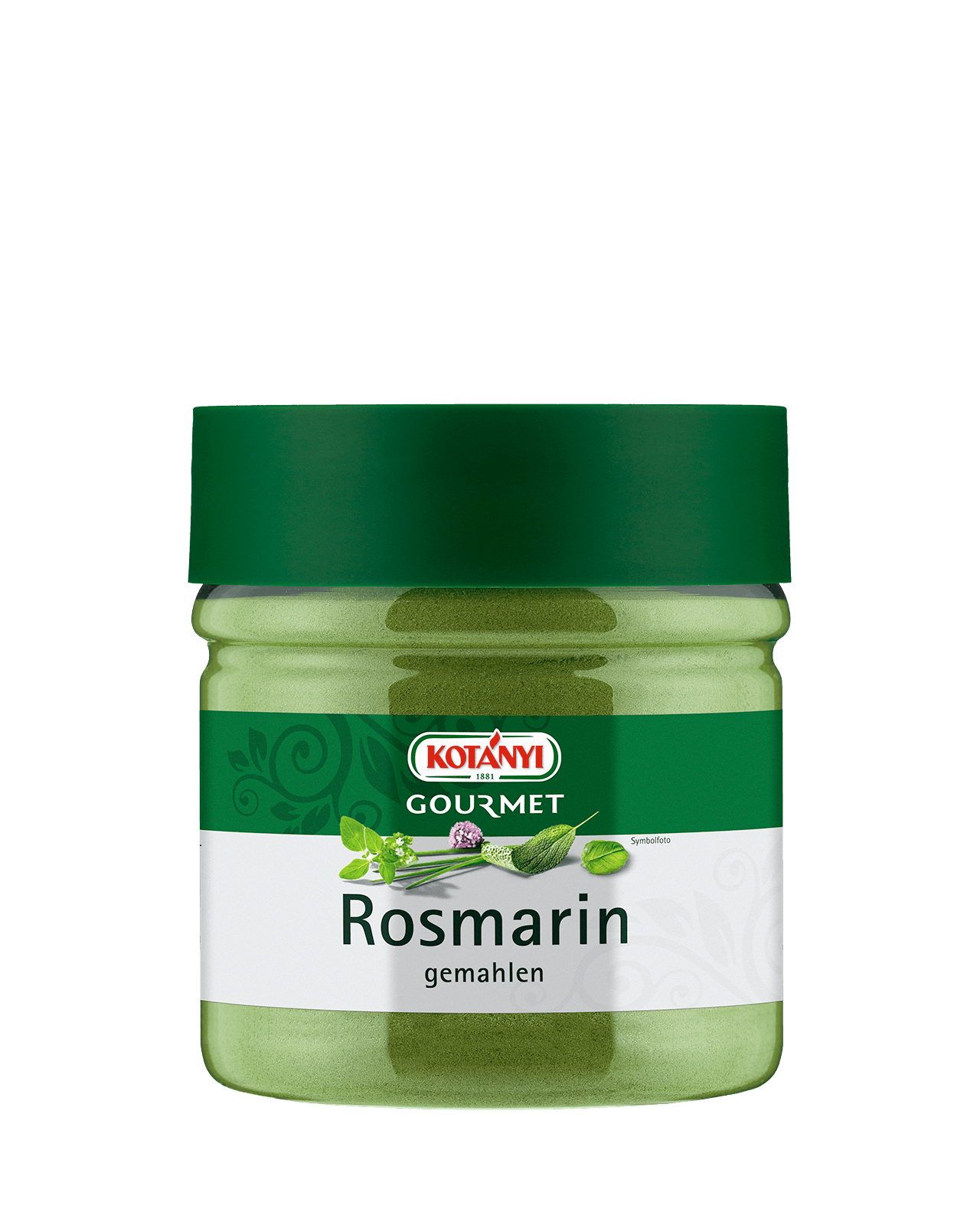 732801 Kotanyi Rozmarin Mleti B2b Jar 400ccm