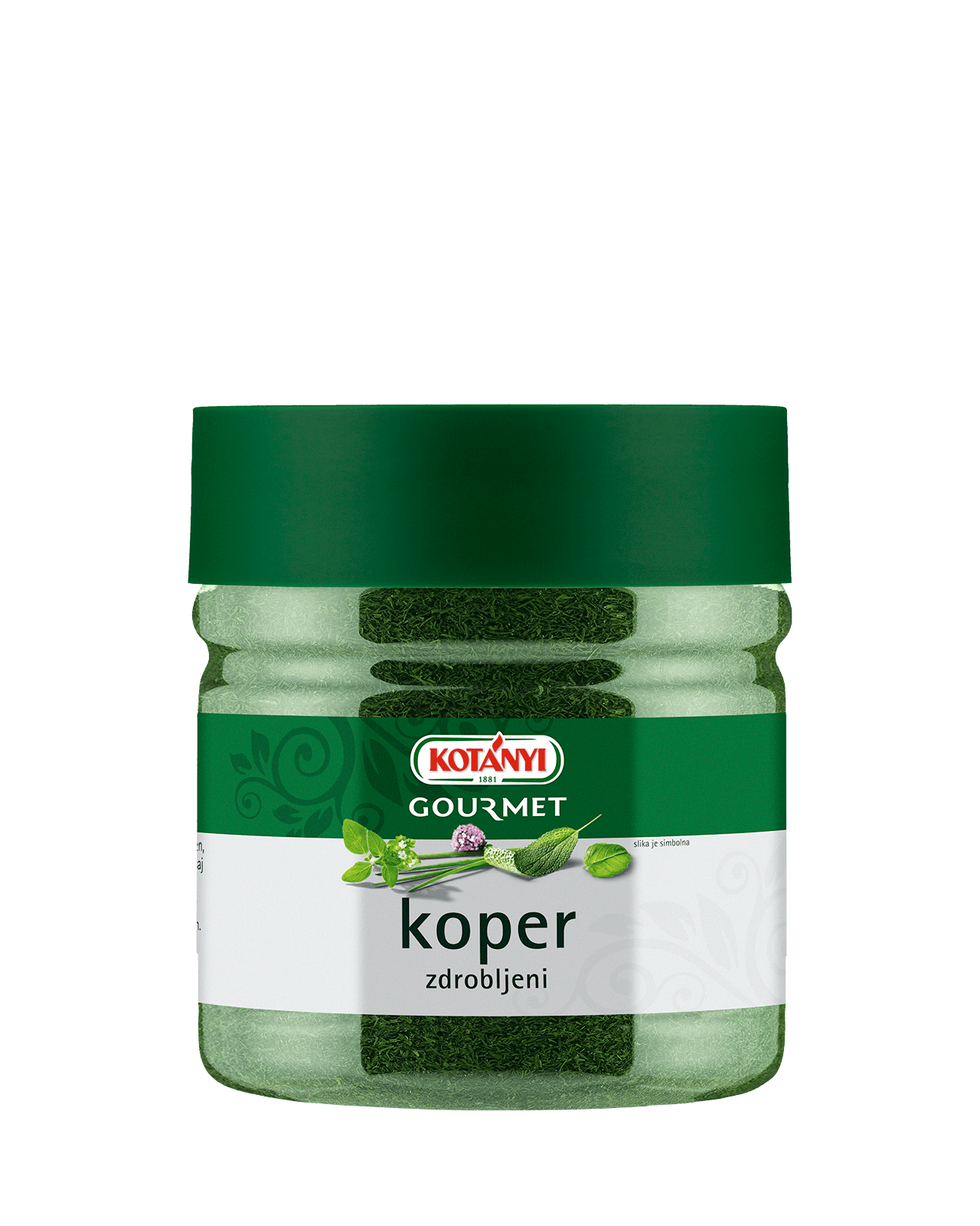 73470601 Kotanyi Koper Zdrobljeni B2b Jar 400ccm