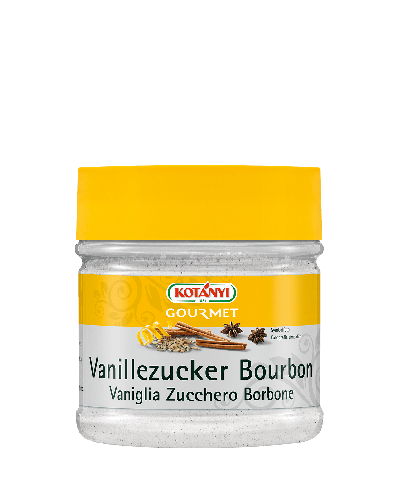 9001414273333 733314 Kotanyi Vanillezucker Bourbon De 400ccm Vs