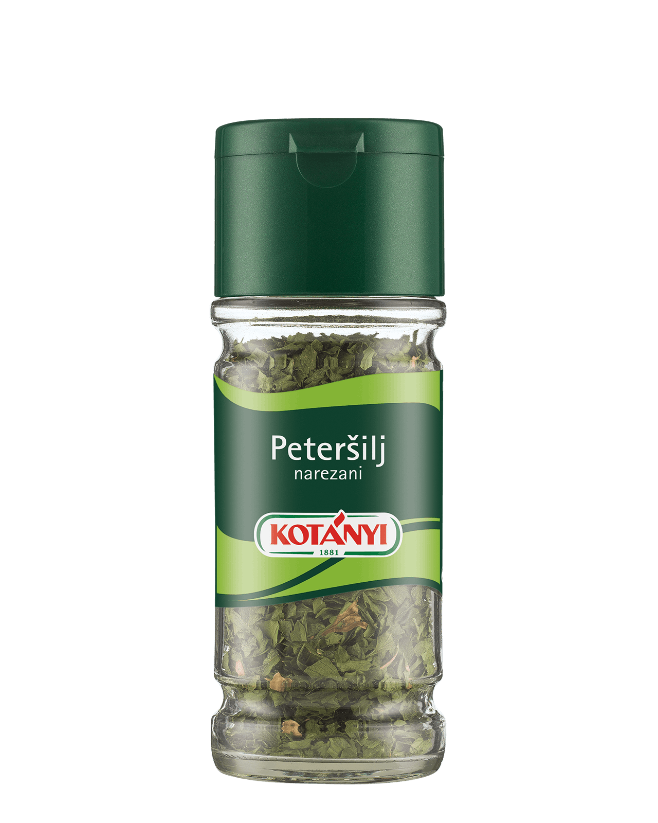 9001414240380 40380604 Kotányi Petersilj Si Glass 100ml Vs