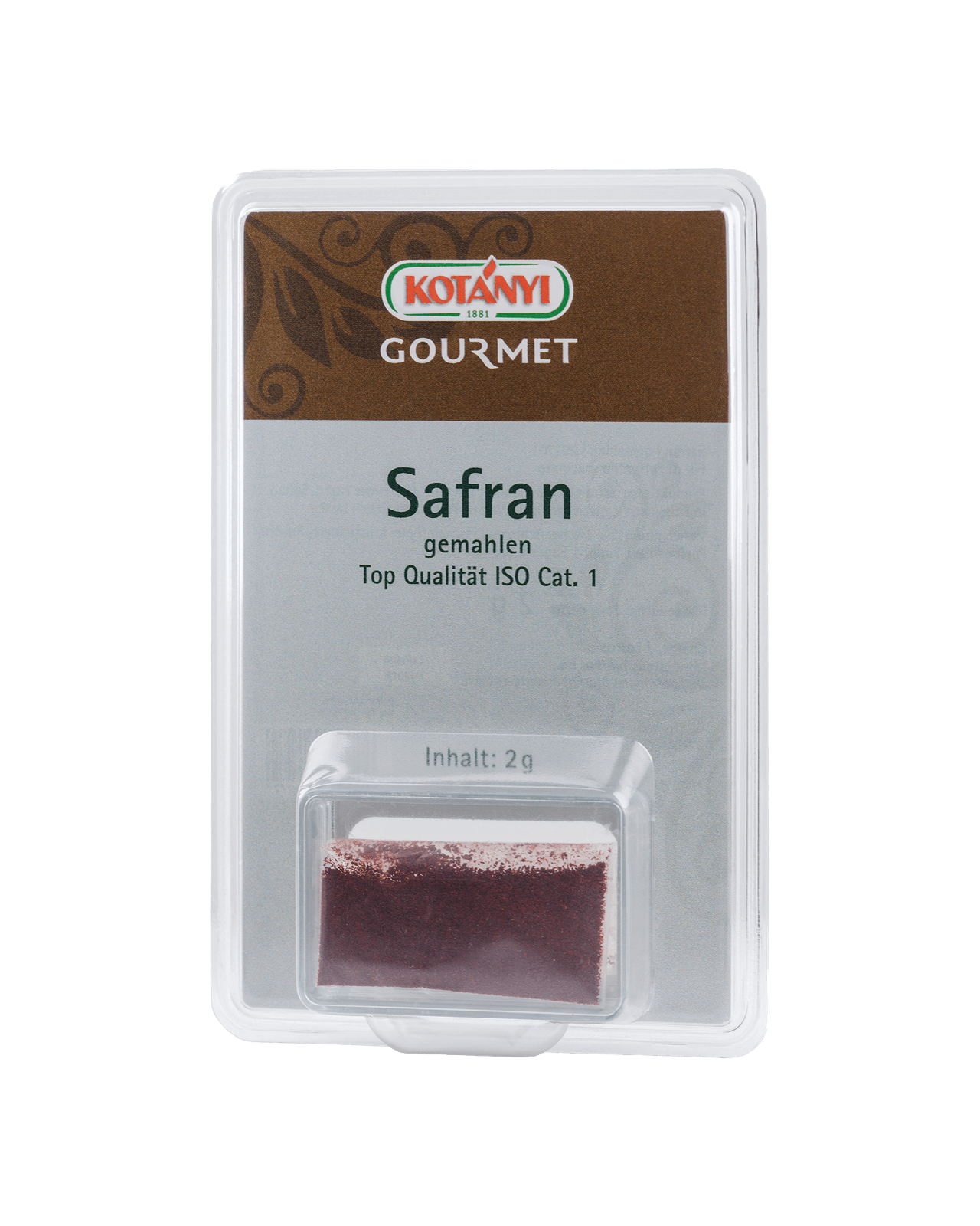 Safran Gemahlen Kotanyi Gourmet Box 2g 202701